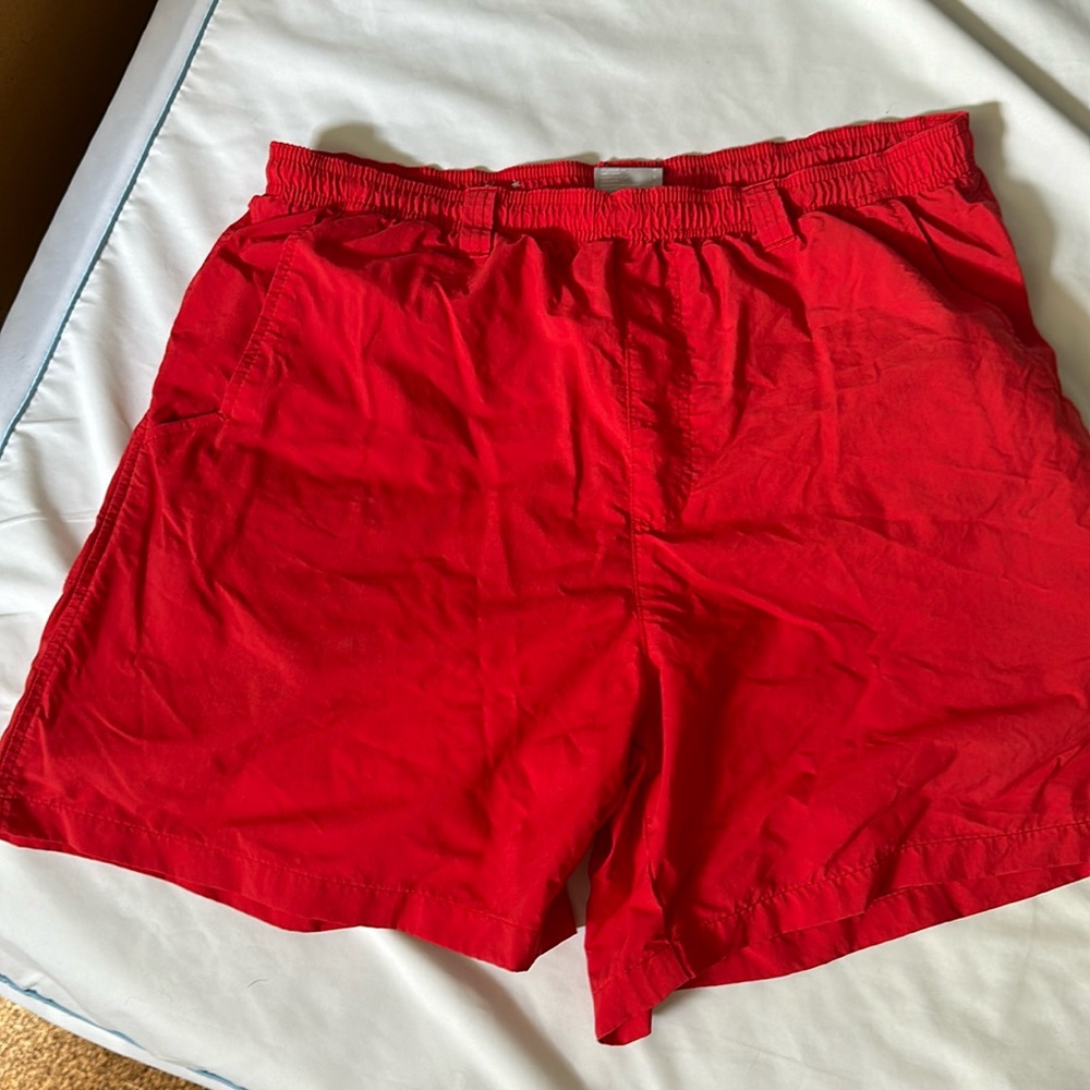 Large Columbia performance wear swim trunks